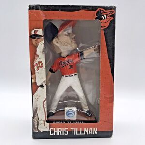 Chris Tillman Bobblehead AT&T Promotional Fans Choice Baltimore Orioles MLB Box